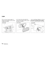 Предварительный просмотр 190 страницы Honda 1996 Accord Owner'S Manual