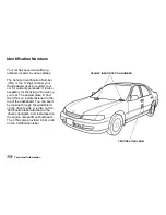 Предварительный просмотр 225 страницы Honda 1996 Accord Owner'S Manual