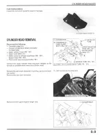 Предварительный просмотр 168 страницы Honda 1996 CBR900RR Service Manual