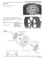 Предварительный просмотр 254 страницы Honda 1996 CBR900RR Service Manual