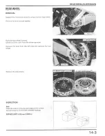 Предварительный просмотр 280 страницы Honda 1996 CBR900RR Service Manual