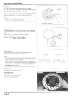 Предварительный просмотр 281 страницы Honda 1996 CBR900RR Service Manual