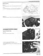 Предварительный просмотр 386 страницы Honda 1996 CBR900RR Service Manual