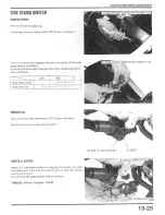 Предварительный просмотр 398 страницы Honda 1996 CBR900RR Service Manual