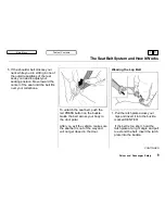 Предварительный просмотр 10 страницы Honda 1996 Civic Coupe Owner'S Manual