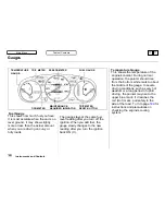 Предварительный просмотр 38 страницы Honda 1996 Civic Coupe Owner'S Manual