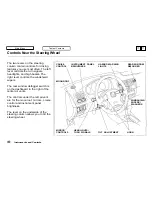 Предварительный просмотр 40 страницы Honda 1996 Civic Coupe Owner'S Manual