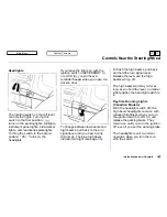 Предварительный просмотр 41 страницы Honda 1996 Civic Coupe Owner'S Manual