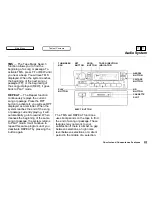 Предварительный просмотр 83 страницы Honda 1996 Civic Coupe Owner'S Manual