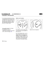 Предварительный просмотр 104 страницы Honda 1996 Civic Coupe Owner'S Manual