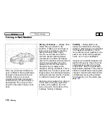 Предварительный просмотр 116 страницы Honda 1996 Civic Coupe Owner'S Manual