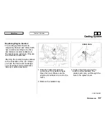 Предварительный просмотр 136 страницы Honda 1996 Civic Coupe Owner'S Manual