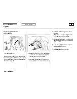 Предварительный просмотр 165 страницы Honda 1996 Civic Coupe Owner'S Manual