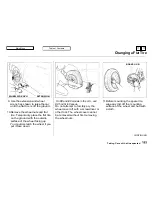 Предварительный просмотр 181 страницы Honda 1996 Civic Coupe Owner'S Manual