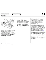 Предварительный просмотр 21 страницы Honda 1996 Odyssey Owner'S Manual