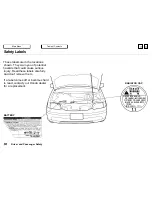 Предварительный просмотр 31 страницы Honda 1996 Odyssey Owner'S Manual