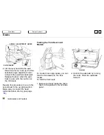 Предварительный просмотр 61 страницы Honda 1996 Odyssey Owner'S Manual