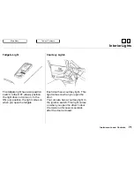 Предварительный просмотр 72 страницы Honda 1996 Odyssey Owner'S Manual