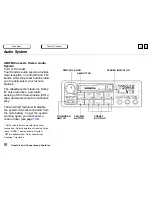 Предварительный просмотр 92 страницы Honda 1996 Odyssey Owner'S Manual