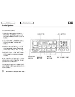 Предварительный просмотр 94 страницы Honda 1996 Odyssey Owner'S Manual