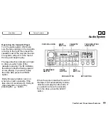 Предварительный просмотр 99 страницы Honda 1996 Odyssey Owner'S Manual