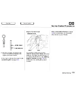 Предварительный просмотр 113 страницы Honda 1996 Odyssey Owner'S Manual