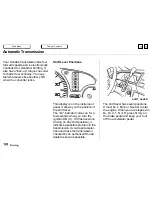 Предварительный просмотр 120 страницы Honda 1996 Odyssey Owner'S Manual