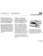 Предварительный просмотр 127 страницы Honda 1996 Odyssey Owner'S Manual