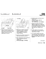 Предварительный просмотр 148 страницы Honda 1996 Odyssey Owner'S Manual