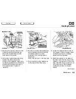 Предварительный просмотр 152 страницы Honda 1996 Odyssey Owner'S Manual