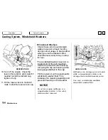 Предварительный просмотр 153 страницы Honda 1996 Odyssey Owner'S Manual