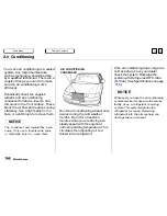 Предварительный просмотр 167 страницы Honda 1996 Odyssey Owner'S Manual