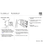 Предварительный просмотр 178 страницы Honda 1996 Odyssey Owner'S Manual