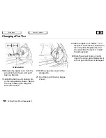 Предварительный просмотр 196 страницы Honda 1996 Odyssey Owner'S Manual