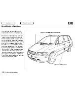 Предварительный просмотр 213 страницы Honda 1996 Odyssey Owner'S Manual