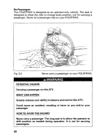 Предварительный просмотр 48 страницы Honda 1996 TRX300EX Owner'S Manual