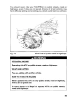 Предварительный просмотр 51 страницы Honda 1996 TRX300EX Owner'S Manual