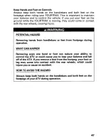 Preview for 53 page of Honda 1996 TRX300EX Owner'S Manual