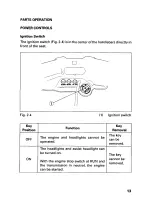 Предварительный просмотр 18 страницы Honda 1996 TRX400 Owner'S Manual