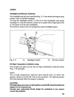 Предварительный просмотр 24 страницы Honda 1996 TRX400 Owner'S Manual