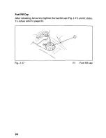 Предварительный просмотр 31 страницы Honda 1996 TRX400 Owner'S Manual