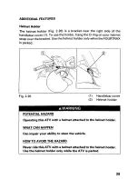 Предварительный просмотр 34 страницы Honda 1996 TRX400 Owner'S Manual