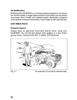 Предварительный просмотр 47 страницы Honda 1996 TRX400 Owner'S Manual