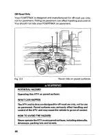 Предварительный просмотр 51 страницы Honda 1996 TRX400 Owner'S Manual