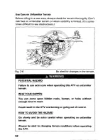 Предварительный просмотр 57 страницы Honda 1996 TRX400 Owner'S Manual