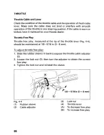 Предварительный просмотр 91 страницы Honda 1996 TRX400 Owner'S Manual