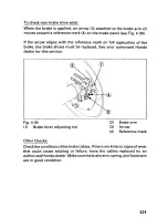 Предварительный просмотр 126 страницы Honda 1996 TRX400 Owner'S Manual