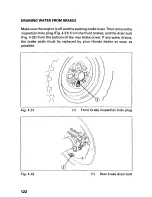 Предварительный просмотр 127 страницы Honda 1996 TRX400 Owner'S Manual