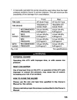 Предварительный просмотр 130 страницы Honda 1996 TRX400 Owner'S Manual