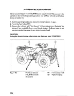 Предварительный просмотр 139 страницы Honda 1996 TRX400 Owner'S Manual